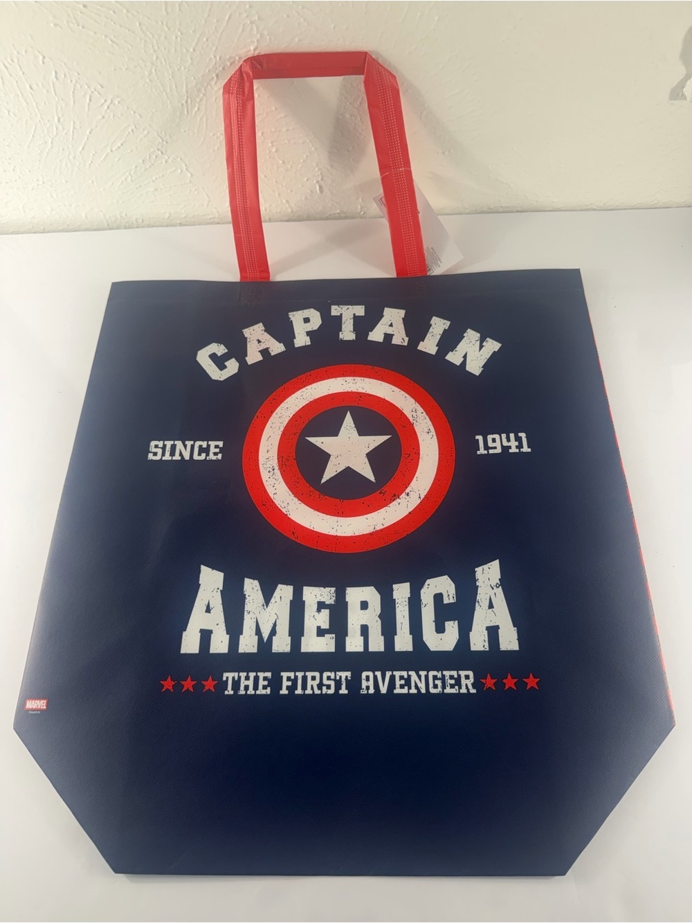Marvel Captain America Reusable Shopping Tote Bag – New with Tags - Picture 1 of 7